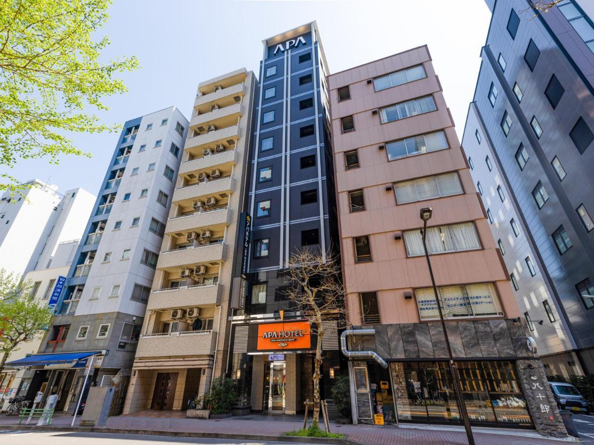 Apa Hotel Ginza Shintomicho Ekimae Tokyo Esterno foto